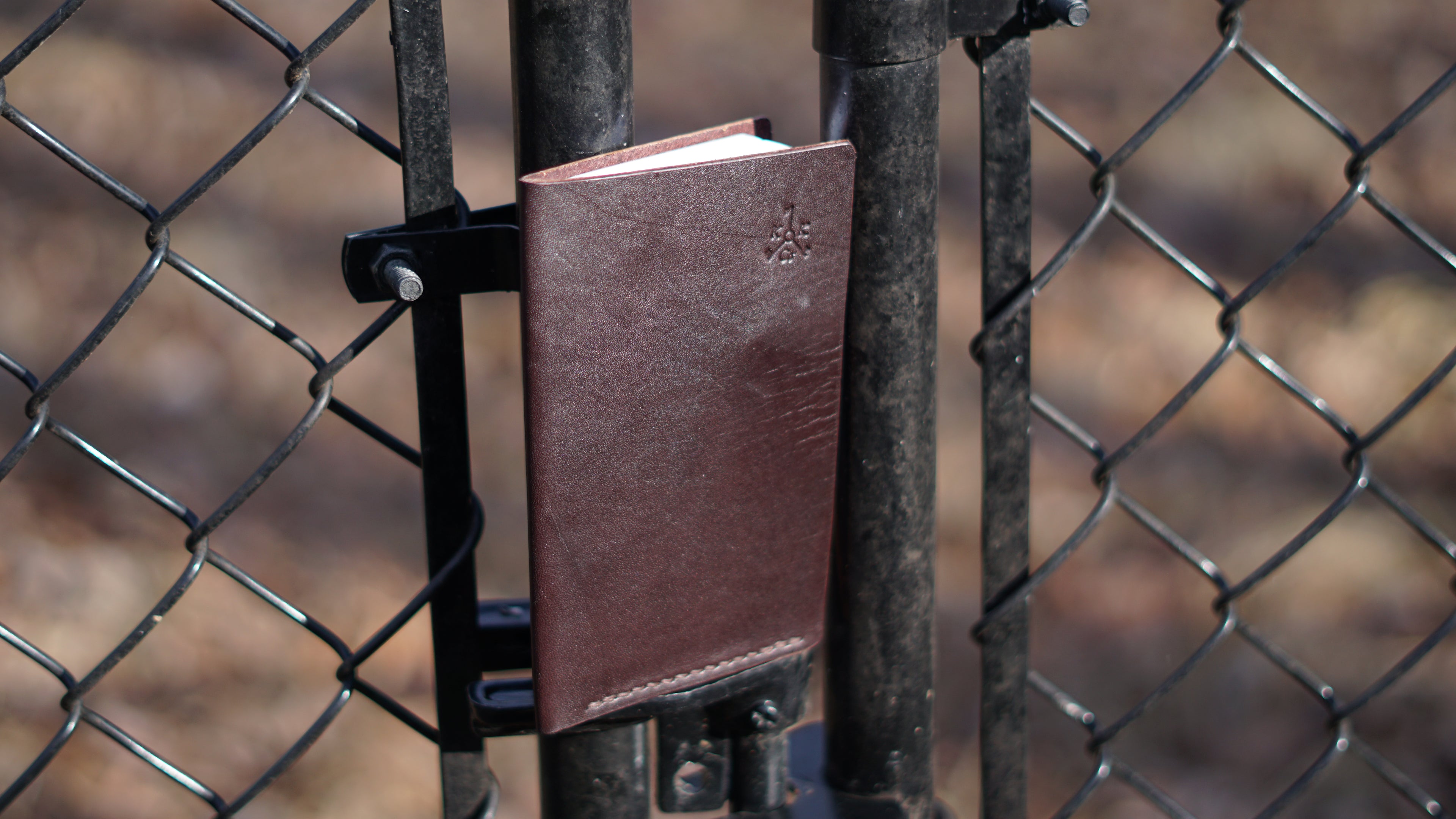 Wickett & Craig Dark Brown Slip side angled view