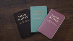 Lucky Field Notes fanned out