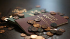 Lucky Field Notes with pennies on them